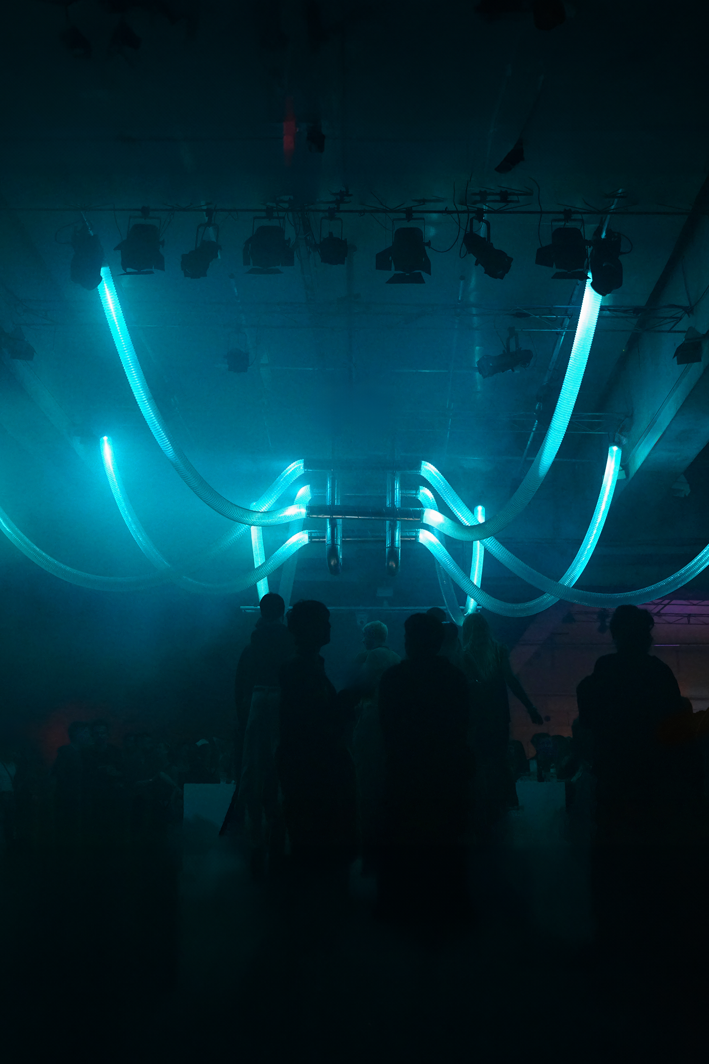 SET DORIAN ELECTRA, set design for Dorian Electra by Xaarchive Studio, an architecture, design, and parametric studio based in Milan and Barcelona